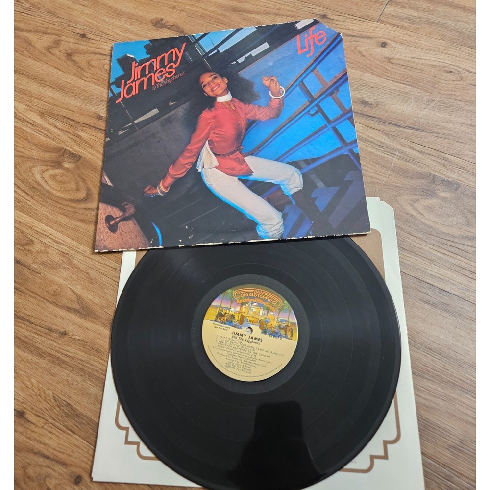 Jimmy‎ James & The Vagabonds – Life Casablanca 1977 NBLP 7054 Promo EX/EX